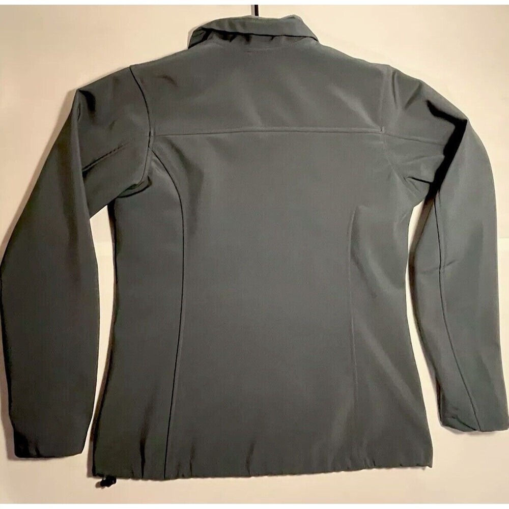 Columbia Acorn Cottage Softshell Full Zip Jacket Teal Green XL6115 Women's Small - Picture 2 of 6